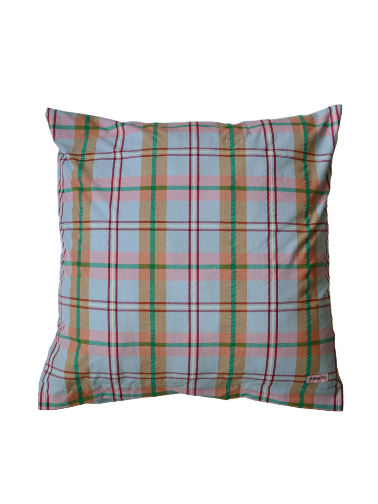 Confetti Plaid Euro Pillowcase Set