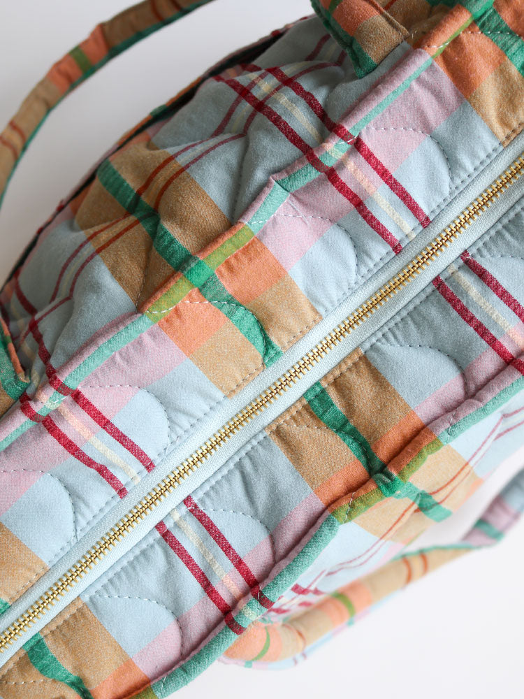 Confetti Plaid Quilted Bag