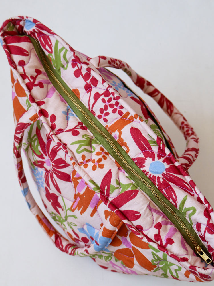 Winter Garden Quilted Bag