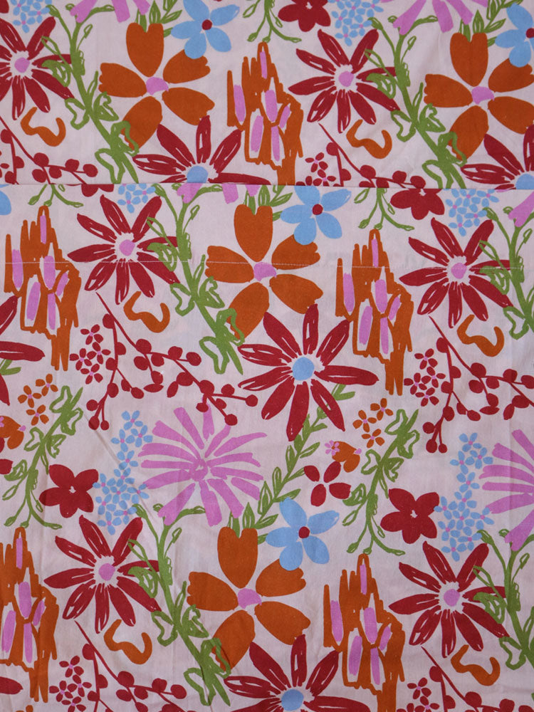 Winter Garden Flat Sheet  by Mosey Me