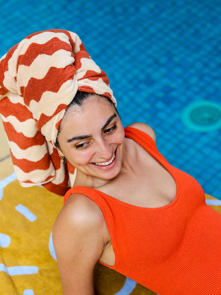 Totem Towel Sheet  by Mosey Me