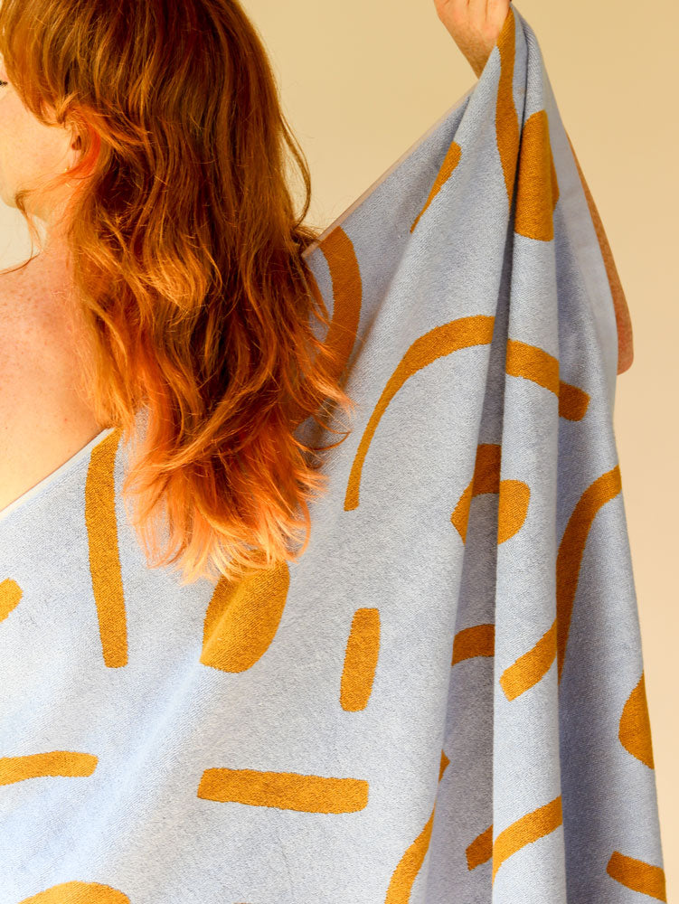 Shapes Towel Sheet  by Mosey Me
