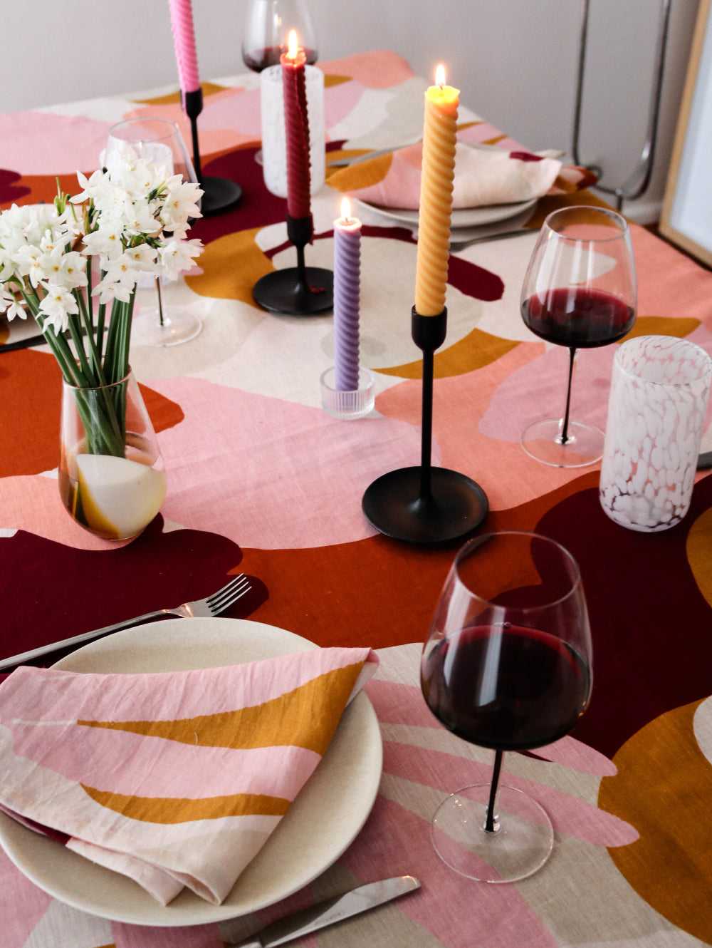 Mosey Me Linen Colourful Napkin Set