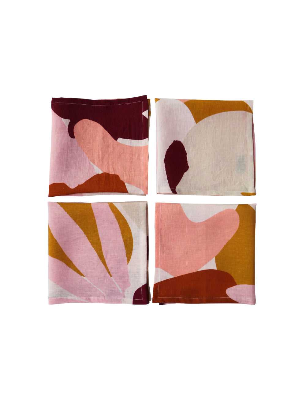 Mosey Me Colourful Linen Printed Tableware