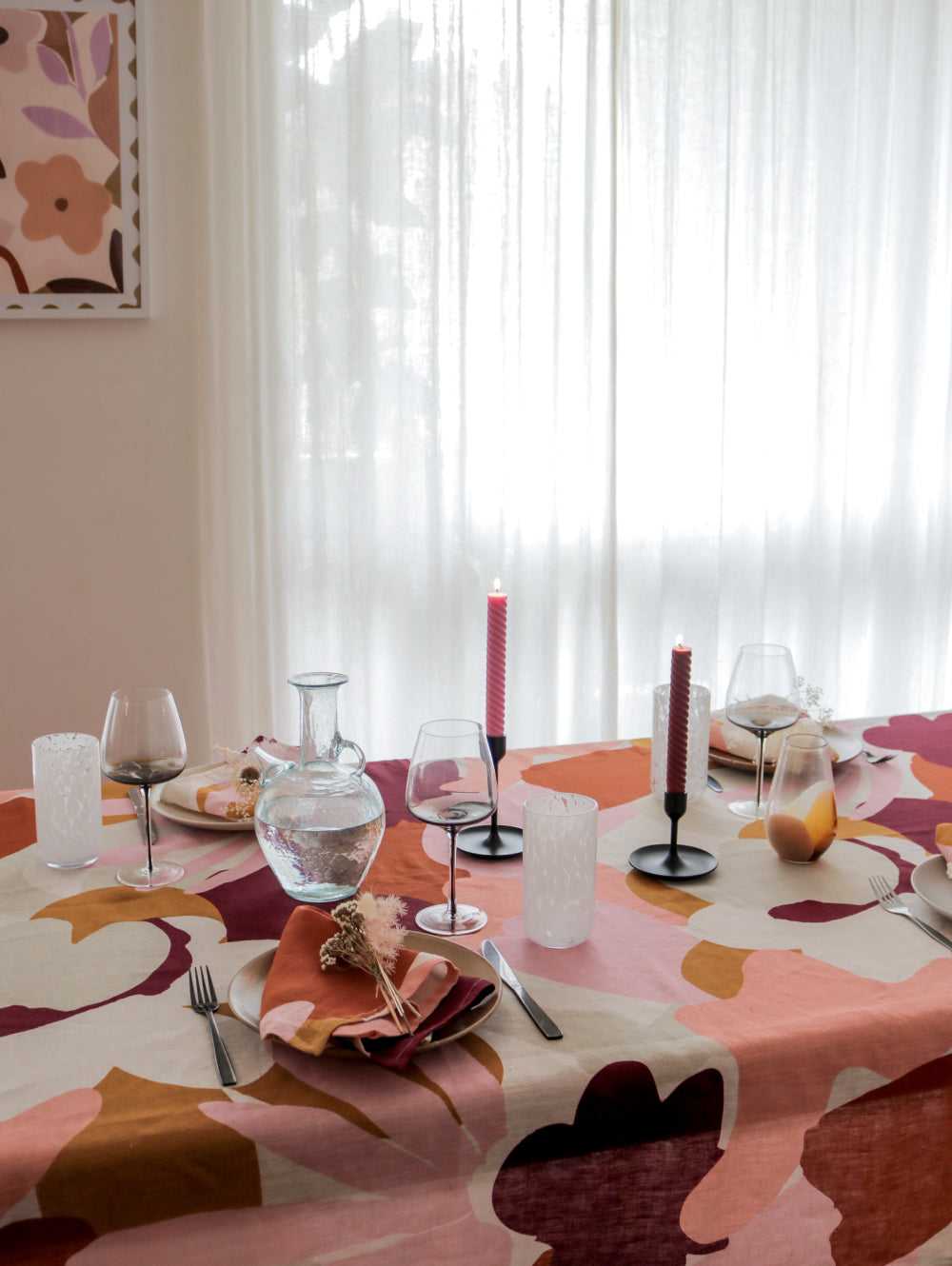 Mosey Me Linen Colourful Napkin Set