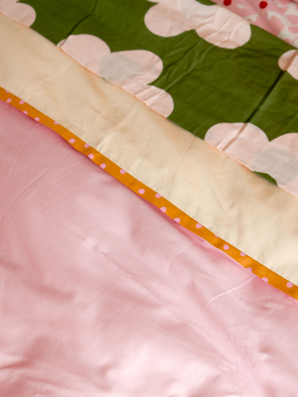 Mosey Me Rose Pink Cotton Bedding Set