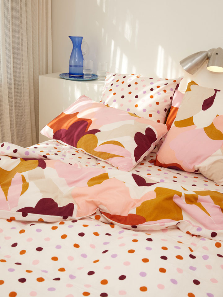 Mosey Me Cotton Colourful Standard Pillowcase Set 