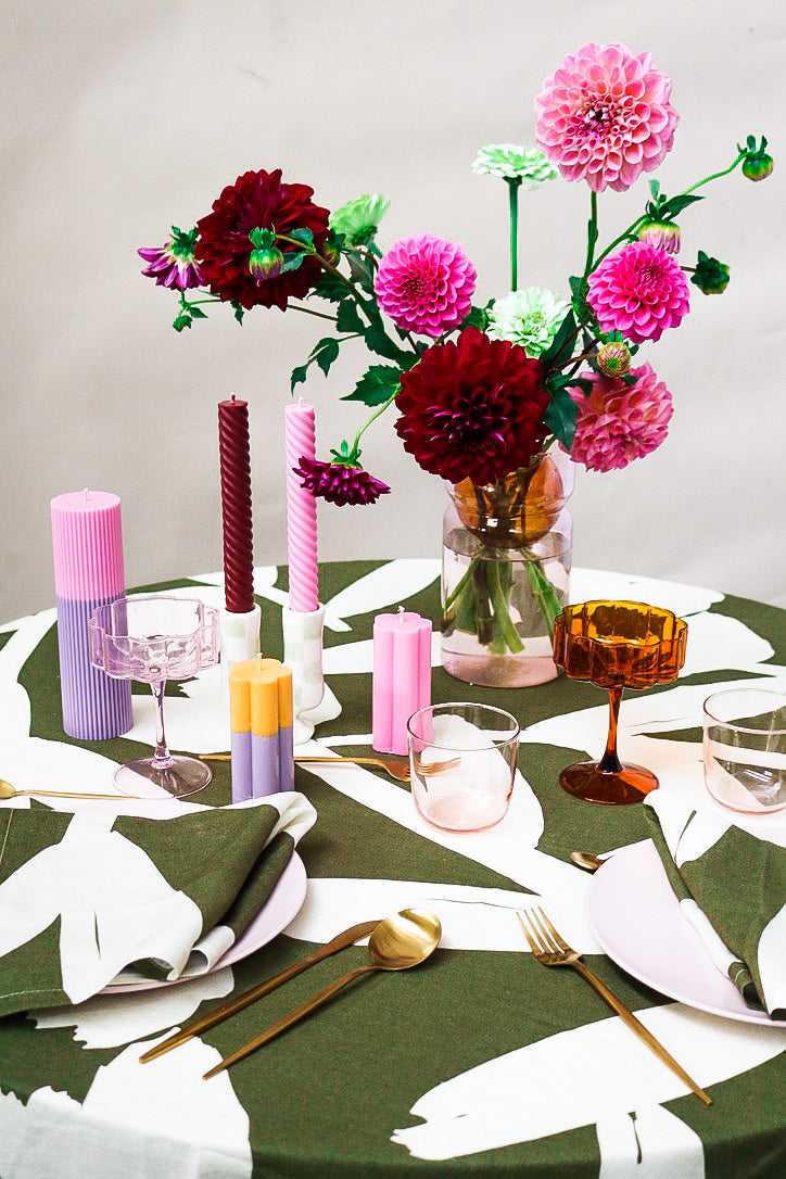 Flort x Mosey Me Lola candle set - Bubblegum and Burgundy