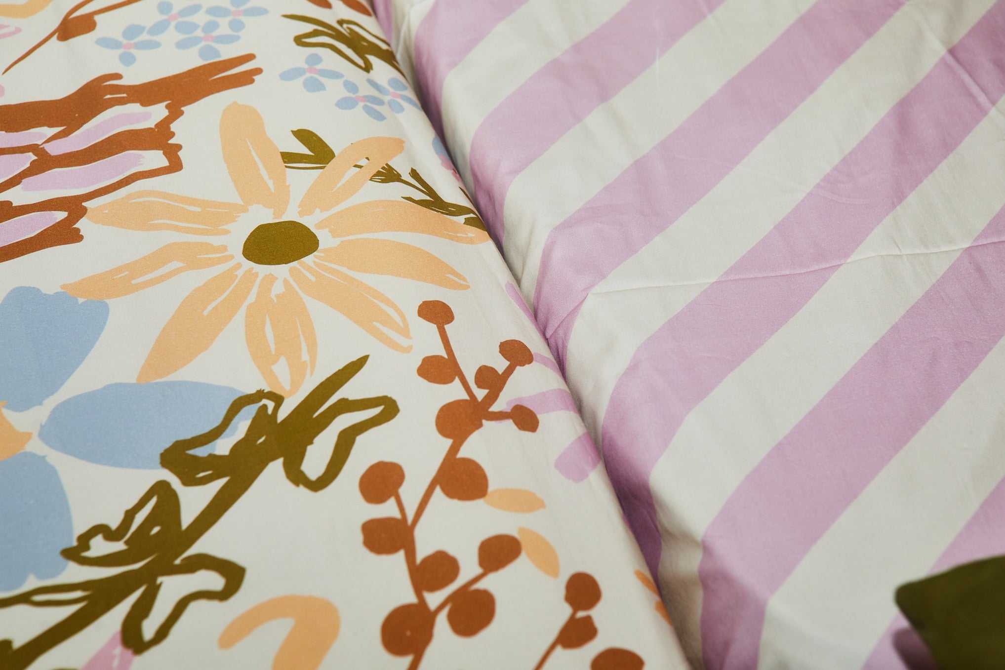 Mosey Me Cotton Garden Fitted Sheet