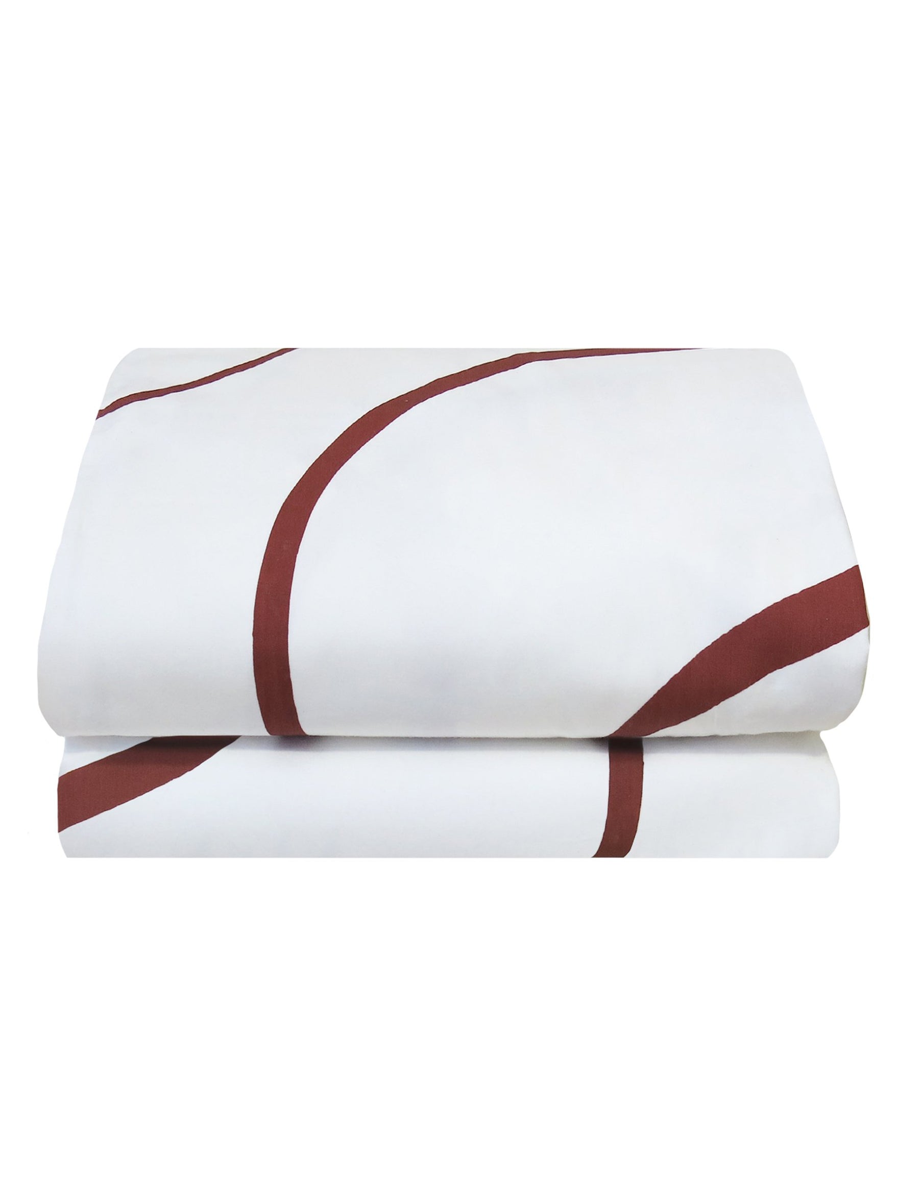 Salento Quilt Cover Set in Wine & Orchid