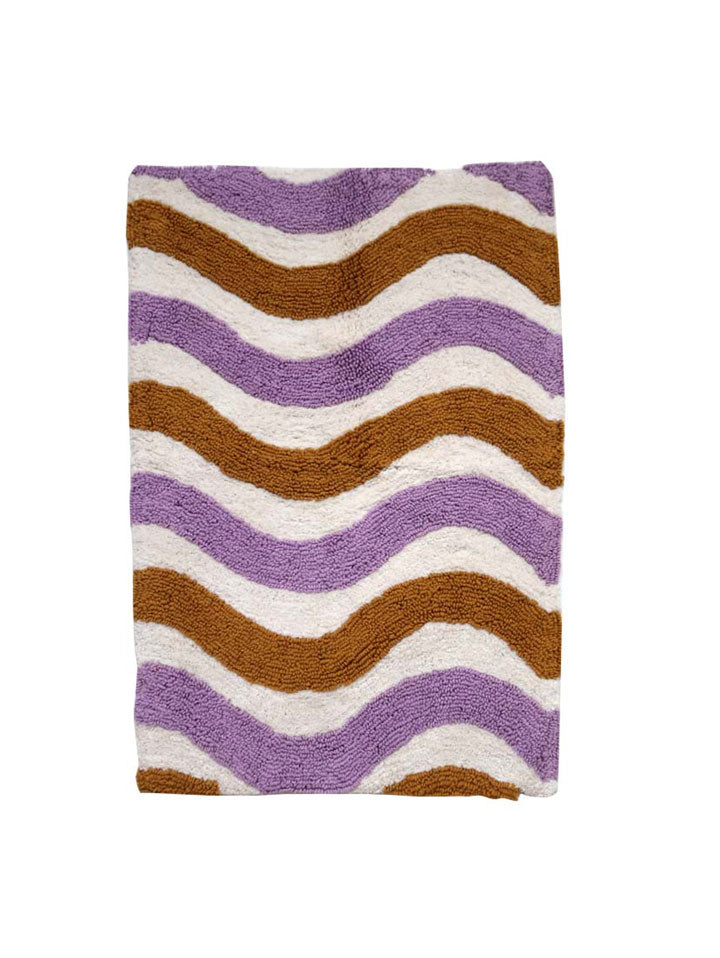 Mosey Me Cotton Tufted Wiggle Bath Mat