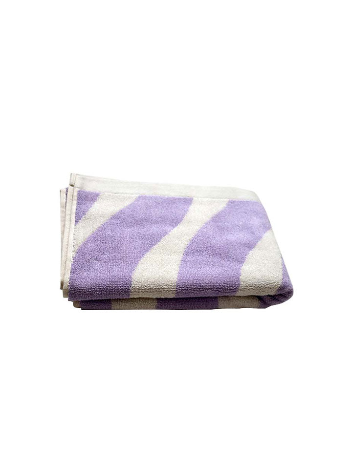 Mosey Me Cotton Lilac Wiggle Hand Towel