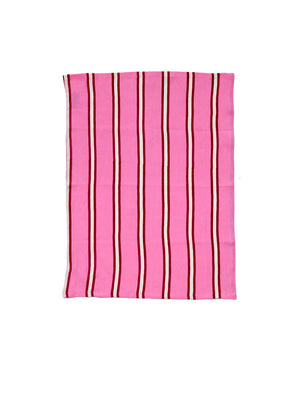 Mosey Me Raspberry Stripe Tea Towel