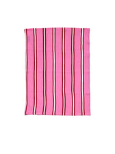 Mosey Me Raspberry Stripe Tea Towel